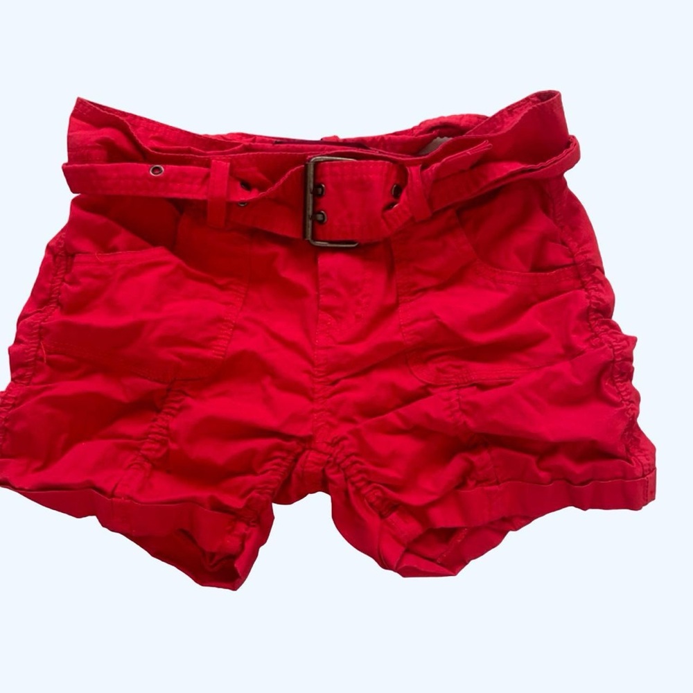 Vintage Y2K red hot shorts size small
